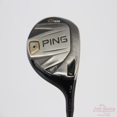 Ping G400 SF Tec Fairway Wood 3 Wood 3W 16° Mitsubishi C6 Series Red Graphite Senior Right Handed 43.25in