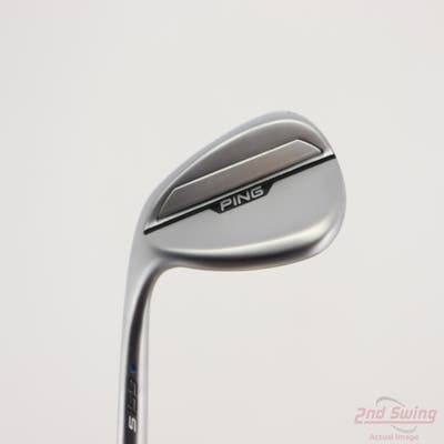 Ping s159 Chrome Wedge Lob LW 58° 6 Deg Bounce T Grind Nippon NS Pro Modus 3 125 Wdg Steel Wedge Flex Left Handed Black Dot 35.0in