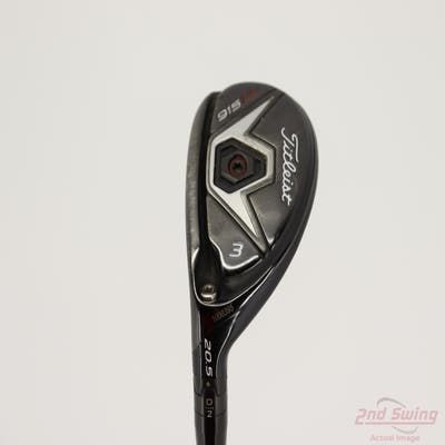 Titleist 915 Hd Hybrid 3 Hybrid 20.5° Mitsubishi Diamana M+ Red 60 Graphite Stiff Left Handed 40.75in