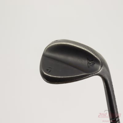 TaylorMade Milled Grind 3 Raw Black Wedge Lob LW 58° 8 Deg Bounce LB Dynamic Gold Tour Issue S200 Steel Wedge Flex Right Handed 34.75in