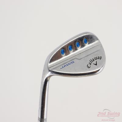Callaway Jaws MD5 Platinum Chrome Wedge Gap GW 52° 10 Deg Bounce S Grind True Temper Dynamic Gold 120 Steel Stiff Left Handed 35.75in
