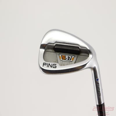 Ping S57 Single Iron 9 Iron True Temper Dynamic Gold S300 Steel Stiff Right Handed Blue Dot 36.5in