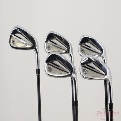 Wilson Staff Dynapwr Forged Iron Set 7-PW GW FST KBS TGI 60 Graphite Regular Right Handed STD