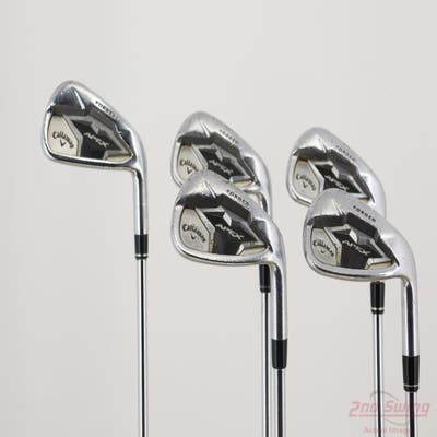 Callaway Apex 19 Iron Set 7-PW AW GW True Temper Elevate 95 VSS Steel Stiff Right Handed STD