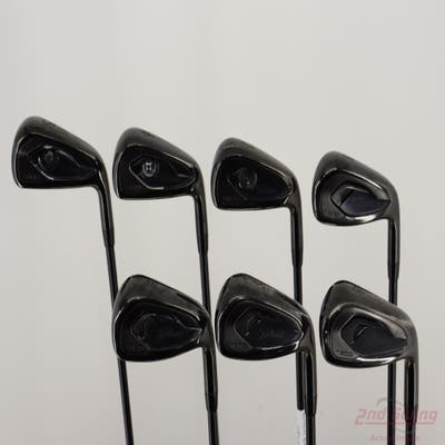 Titleist T200 Black Iron Set 5-PW AW True Temper Onyx AMT Red Steel Regular Right Handed +1/2"