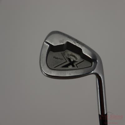 Callaway X Forged Single Iron Pitching Wedge PW True Temper Dynamic Gold S200 Steel Stiff Right Handed 35.75in