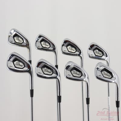 Titleist 718 AP3 Iron Set 4-PW GW True Temper AMT Black S300 Steel Stiff Right Handed +1/4"