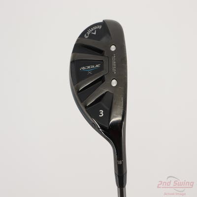 Callaway Rogue X Hybrid 3 Hybrid 18° Aldila Synergy Blue 60 Graphite Stiff Right Handed 40.75in