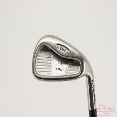 TaylorMade Rac OS Single Iron 4 Iron TM Lite Metal Steel Stiff Right Handed 39.75in
