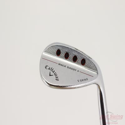 Callaway Mack Daddy 4 Chrome Wedge Sand SW 54° 10 Deg Bounce S Grind Dynamic Gold Tour Issue S200 Steel Wedge Flex Right Handed 35.25in