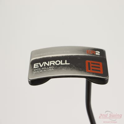 Evnroll ER2 Mid Blade Black Putter Steel Right Handed 34.5in