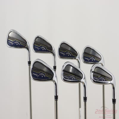 Callaway Paradym X Iron Set 5-PW AW UST Mamiya Recoil ESX 460 F2 Graphite Senior Right Handed STD