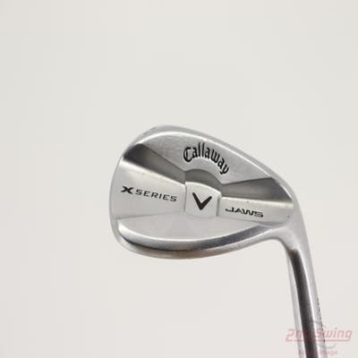 Callaway X Series Jaws CC Chrome Wedge Sand SW 56° 12 Deg Bounce Stock Steel Shaft Steel Wedge Flex Right Handed 35.25in