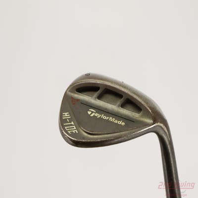 TaylorMade HI-TOE RAW Wedge Lob LW 60° 10 Deg Bounce FST KBS C-Taper Matte Steel Stiff Right Handed 35.25in