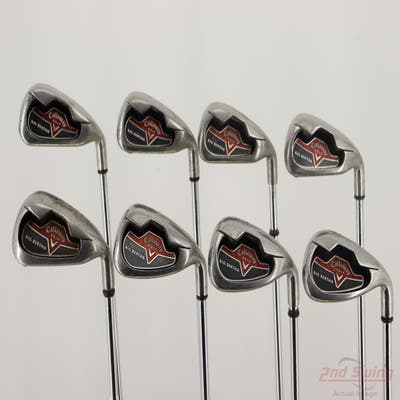 Callaway 2006 Big Bertha Iron Set 3-PW Callaway Big Bertha Steel Steel Regular Right Handed +3/4"