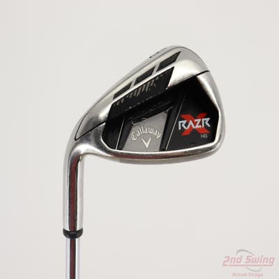 Callaway Razr X NG Single Iron Pitching Wedge PW Callaway Stock Steel Steel Uniflex Left Handed 35.5in