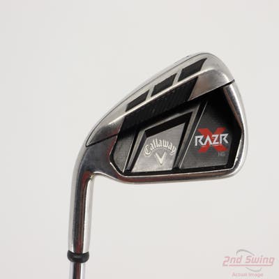 Callaway Razr X NG Single Iron 4 Iron Callaway Stock Steel Steel Uniflex Left Handed 38.5in