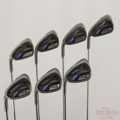 Ping G30 Iron Set 4-PW Ping CFS Distance Steel Stiff Left Handed Black Dot +1/4"