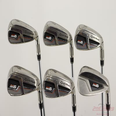 TaylorMade M6 Iron Set 6-PW AW FST KBS MAX 85 Steel Stiff Right Handed STD