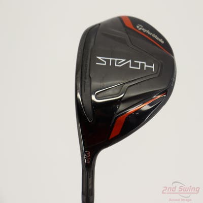 TaylorMade Stealth Fairway Wood 3 Wood 3W 15° TM Fujikura Ventus Red 6 Graphite Stiff Left Handed 43.5in