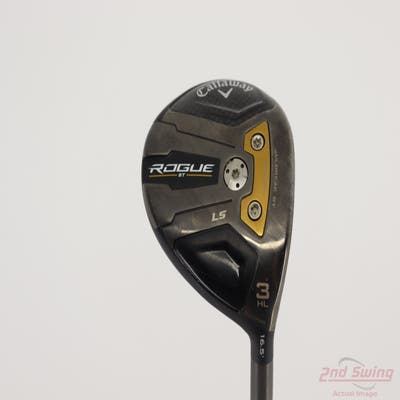 Callaway Rogue ST LS Fairway Wood 3 Wood HL 16.5° Mitsubishi Tensei AV White Raw 75 Graphite Stiff Right Handed 43.75in