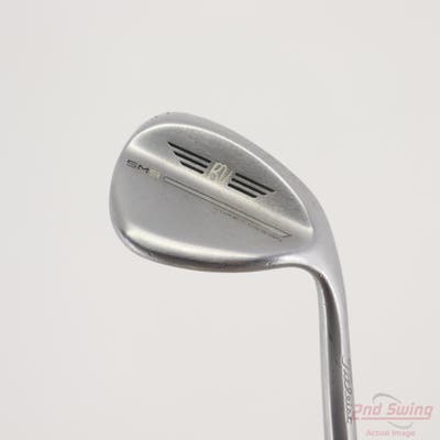 Titleist Vokey SM9 Tour Chrome Wedge Lob LW 60° 12 Deg Bounce D Grind Titleist Vokey BV Steel Wedge Flex Right Handed 35.75in