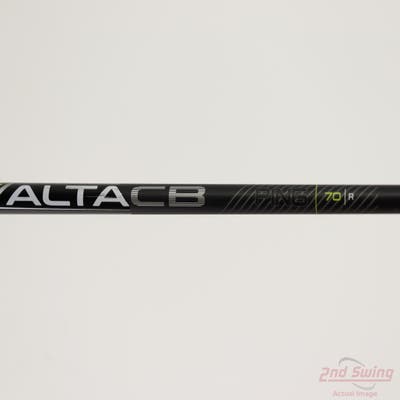 Used W/ Ping RH Adapter Ping ALTA CB 70 Black 70 Hybrid Shaft Regular 37.75in