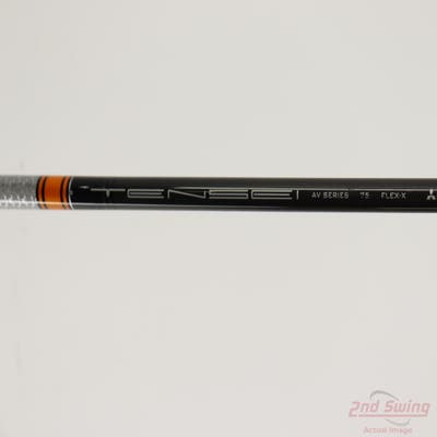 Used W/ Ping LH Adapter Mitsubishi Rayon Tensei AV Raw Orange 75 Fairway Shaft X-Stiff 42.25in