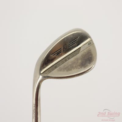 Titleist Vokey SM8 Brushed Steel Wedge Lob LW 58° 14 Deg Bounce K Grind Titleist Vokey BV Steel Wedge Flex Left Handed 35.5in