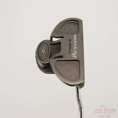 Odyssey White Ice 2-Ball Lined Putter Face Balanced Steel Right Handed 35.0in