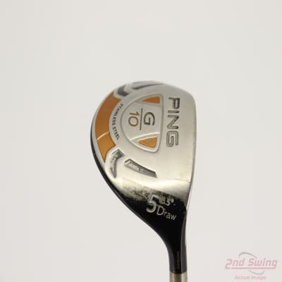 Ping G10 Draw Fairway Wood 5 Wood 5W 18.5° Project X LZ Black 6.0 Graphite Stiff Right Handed 43.25in