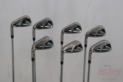 TaylorMade SIM MAX Iron Set 5-PW AW FST KBS MAX 85 Steel Regular Left Handed 38.5in