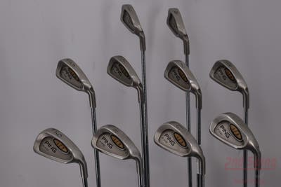 Ping i3 Oversize Iron Set 3-PW GW SW Ping JZ Steel Stiff Right Handed Green Dot 38.0in