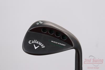 Callaway Mack Daddy Matte BLK PM Grind Wedge Lob LW 58° 10 Deg Bounce PM Grind Project X Rifle 6.0 Steel Stiff Right Handed 35.0in
