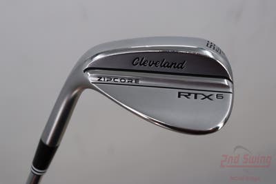 Cleveland RTX 6 ZipCore Tour Satin Wedge Sand SW 56° 12 Deg Bounce F Grind Dynamic Gold Spinner TI Steel Wedge Flex Left Handed 36.0in