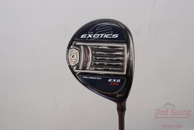 Tour Edge Exotics EXS 220 Fairway Wood 3 Wood 3W 15° Project X SD Graphite Stiff Right Handed 43.5in