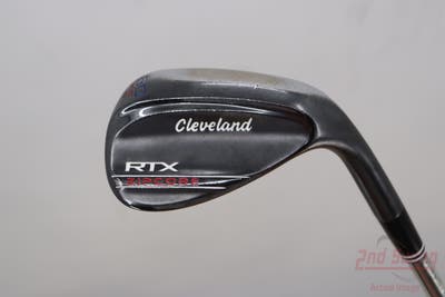 Cleveland RTX ZipCore Black Satin Wedge Lob LW 60° 10 Deg Bounce Dynamic Gold Spinner TI Steel Wedge Flex Right Handed 34.75in