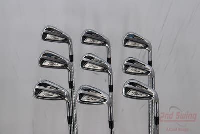 Titleist 714 AP2 Iron Set 3-PW AW True Temper Dynamic Gold S300 Steel Stiff Right Handed 37.75in