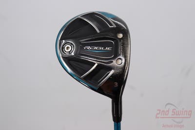 Callaway Rogue Fairway Wood 3 Wood 3W Project X Even Flow Blue 75 Graphite Stiff Right Handed 42.5in
