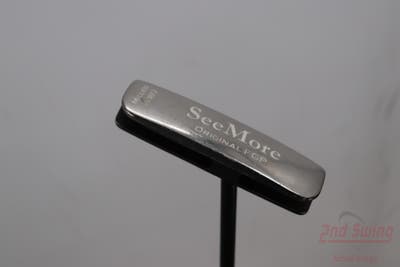 See More Black Stealth Blade Putter Toe Down Steel Right Handed 35.5in