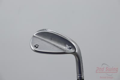 TaylorMade Milled Grind 3 Raw Chrome Wedge Gap GW 52° 12 Deg Bounce Project X LS 6.5 Steel X-Stiff Right Handed 35.25in