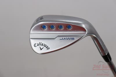 Callaway Jaws MD5 Platinum Chrome Wedge Sand SW 56° 10 Deg Bounce S Grind Dynamic Gold Spinner Steel Wedge Flex Right Handed 35.0in