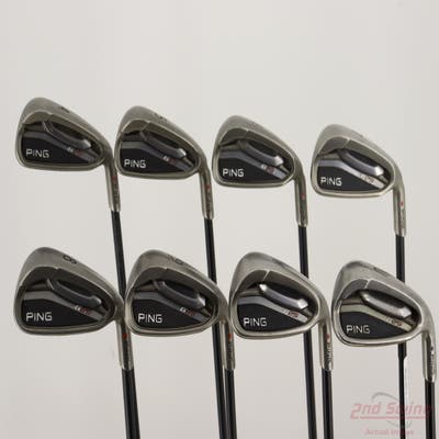Ping G25 Iron Set 4-PW AW Ping TFC 189i Graphite Stiff Right Handed Red dot +3/4"