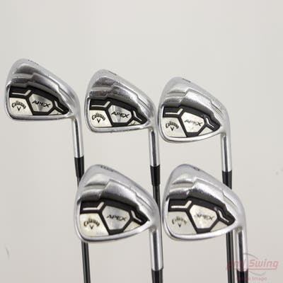 Callaway Apex CF16 Iron Set 6-PW Stock Graphite Shaft Graphite Stiff Right Handed +1/4"