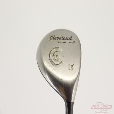 Cleveland Launcher Fairway Wood 3 Wood 3W 15° Fujikura Launcher Gold Graphite Regular Right Handed 43.25in