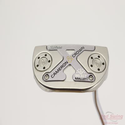 Titleist Scotty Cameron Cameron and Crown Mallet 1 Putter Steel Right Handed 33.0in