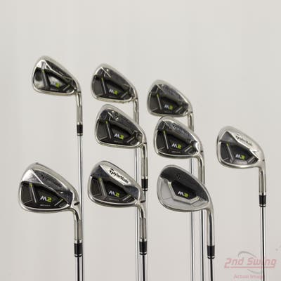 TaylorMade 2019 M2 Iron Set 4-PW AW SW TM Reax 88 HL Steel Stiff Right Handed +1/4"