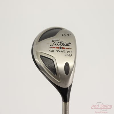 Titleist 980 F Fairway Wood 3 Wood 3W 15° Titleist 4375 Fairway Graphite Stiff Right Handed 43.0in