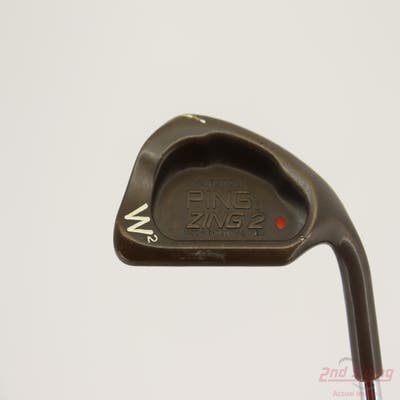 Ping Zing 2 Beryllium Copper Wedge Pitching Wedge PW Ping JZ Steel Stiff Right Handed Red dot 35.75in