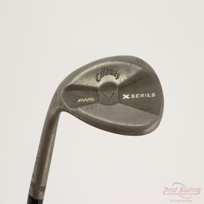 Callaway X Series Jaws Black Wedge Lob LW 58° 13 Deg Bounce Callaway Stock Steel Steel Wedge Flex Left Handed 35.25in